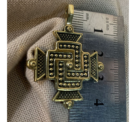 Handmade brass cross "Cross 3"