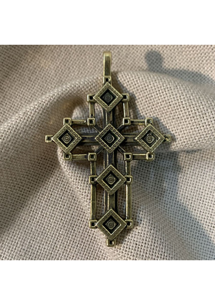 Handmade brass cross "Cross 5"