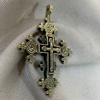 Handmade brass cross "Cross 6"