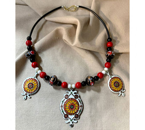Necklace "Sea Eye"