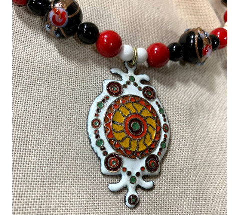 Necklace "Sea Eye"