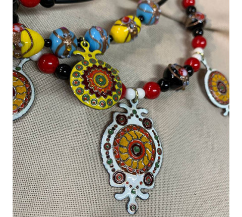 Necklace "Sea Eye"