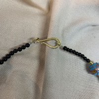 Handmade necklace "Ukrainochka" made of brass