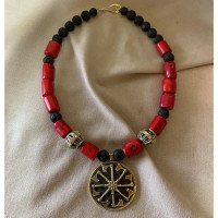 Handmade "Arkan" necklace made of brass