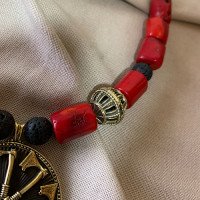 Handmade "Arkan" necklace made of brass