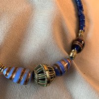 Handmade brass necklace "Nizhen'ke"