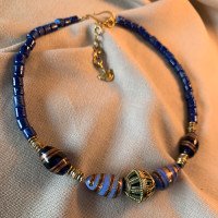 Handmade brass necklace "Nizhen'ke"