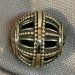 Bead 2 made of brass — an author's handmade casting decoration