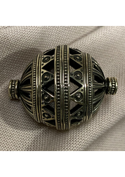 Handmade brass bead