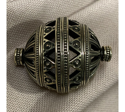 Handmade brass bead