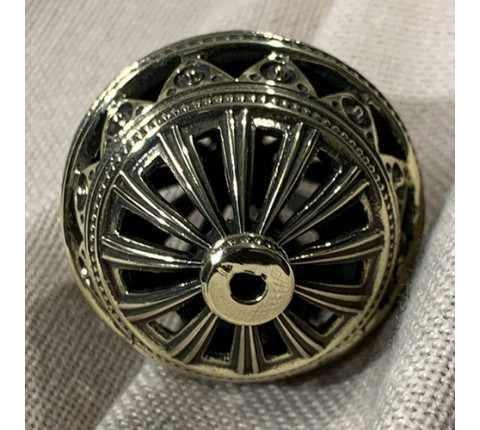 Handmade brass bead