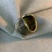 Ring "Trypillia" handmade from brass