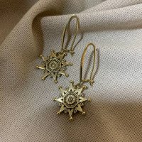 Сережки «Різдвяна зірка»