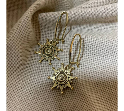 Earrings "Christmas Star"