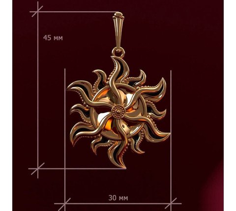 Pendant "Sun"
