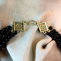 Necklace "Svarhove" made of brass — handmade