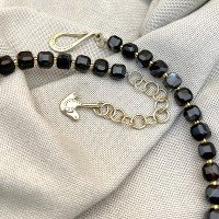 Necklace "Evening Whisper" handmade from brass