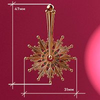 Suspension "Vertep" made of brass