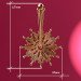 Brass pendant "Vertep" — a symbol of the Christmas tradition of the Carpathians