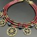 Necklace "Sun over Cheremosh" made of brass — handmade
