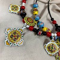 Necklace "Ivy Bead"