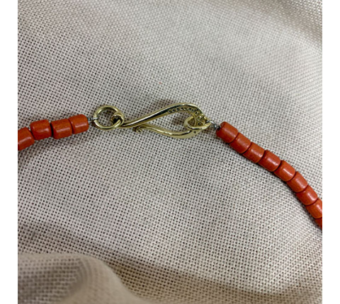Handmade brass necklace "Zgardochka"