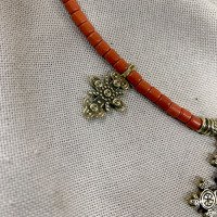 Handmade brass necklace "Zgardochka"