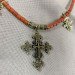 Handmade brass necklace "Zgardochka"