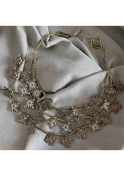 Necklace "Hutsul Zgharda Amulet"
