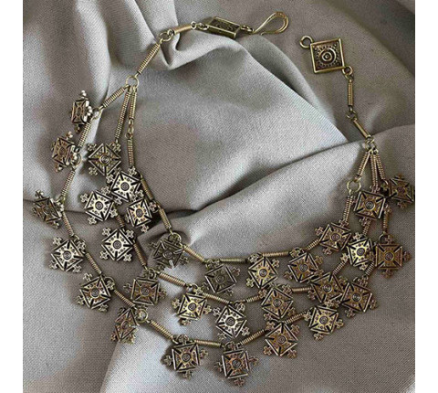 Necklace "Hutsul Zgharda Amulet"