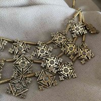 Necklace "Hutsul Zgharda Amulet"