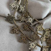 Necklace "Hutsul Zgharda Amulet"