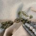 Necklace "Winter Sun" made of brass — handmade