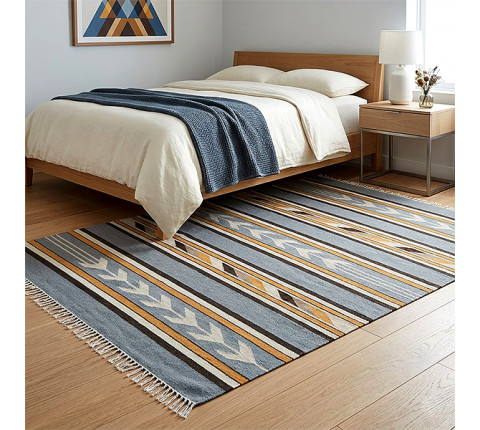 Hutsul carpet "Amber Arrow"