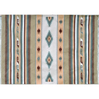 Hutsul carpet "Spruce Turquoise"