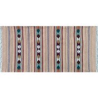 Handmade woolen rug "Indian Summer"