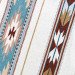 Гуцульська ткана доріжка «Бірюзовий цвіт» ручної роботи