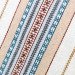 Hutsul woven rug "Turquoise Flower" handmade