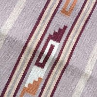 Hutsul wool carpet "Blue of the Carpathians" handmade