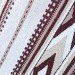 Гуцульська ткана доріжка «Бордовий ромб» ручної роботи