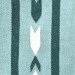 Hutsul wool carpet "Icy Dawn" handmade