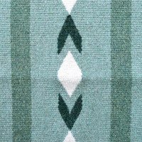Hutsul wool carpet "Ice Dawn" handmade