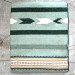 Hutsul wool carpet "Icy Dawn" handmade
