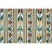 Hutsul wool carpet "Polonynska Harmony" handmade