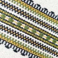 Hutsul woven rug "Spruce Alley" handmade