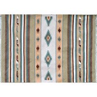 Hutsul carpet "Spruce Turquoise"