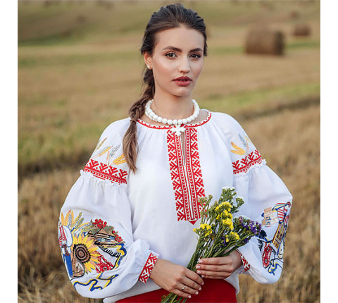 Вишиванка жіноча "Ніжність Буковини"