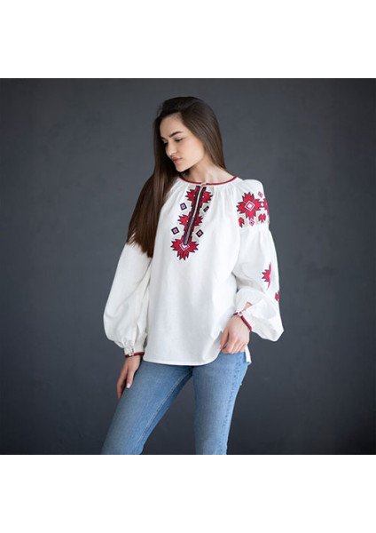 Women's embroidered shirt "Volyn Pattern"