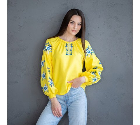 Women's embroidered shirt "Flower of Podillia"
