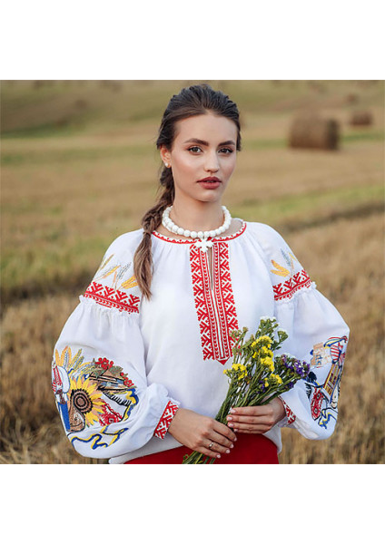 Women's embroidered shirt "Tenderness of Bukovina"